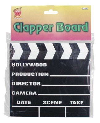 Branded Promotional FILM CLAPPERBOARD Noise Maker From Concept Incentives.