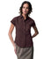 Branded Promotional RUSSELL COLLECTION LADIES SHORT SLEEVE EASY CARE FITTED SHIRT Shirt From Concept Incentives.