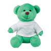 Branded Promotional BEAR with White Shirt Soft Toy From Concept Incentives.