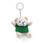 Branded Promotional TEDDY BEAR KEYRING with Tee Shirt Soft Toy From Concept Incentives.
