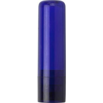 Branded Promotional LIP BALM TUBE in Translucent Blue Lip Balm From Concept Incentives.