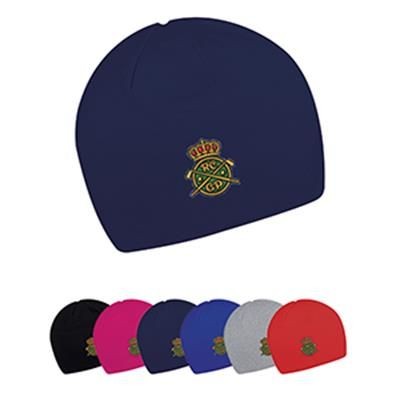 Branded Promotional JERSEY BEANIE Hat From Concept Incentives.