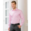 Branded Promotional RUSSELL COLLECTION MENS LONG SLEEVE ULTIMATE NON-IRON SHIRT Shirt From Concept Incentives.