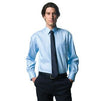 Branded Promotional RUSSELL COLLECTION LONG SLEEVE ULTIMATE NON-IRON SHIRT Shirt From Concept Incentives.