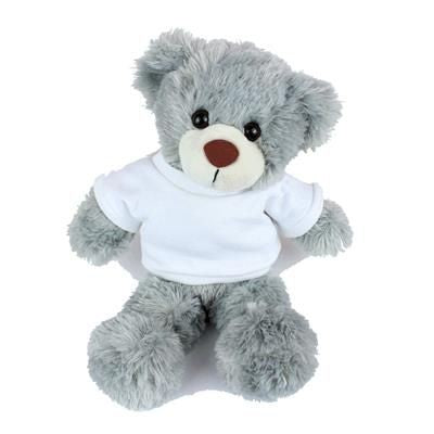 Branded Promotional STANLEY TEE SHIRT TEDDY BEAR Soft Toy From Concept Incentives.