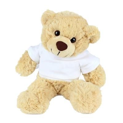 Branded Promotional BERTIE TEE SHIRT TEDDY BEAR Soft Toy From Concept Incentives.