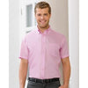 Branded Promotional RUSSELL COLLECTION MENS SHORT SLEEVE ULTIMATE NON-IRON SHIRT Shirt From Concept Incentives.