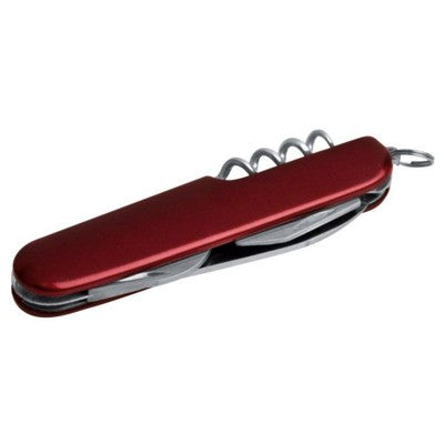 Branded Promotional HAVANNA POCKET KNIFE in Red Knife From Concept Incentives.