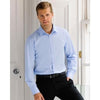 Branded Promotional RUSSELL MENS LONG SLEEVE HERRINGBONE SHIRT Shirt From Concept Incentives.