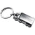 Branded Promotional HGV LORRY METAL KEYRING in Silver Keyring From Concept Incentives.