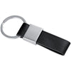 Branded Promotional PU STRAP KEYRING in Black Keyring From Concept Incentives.