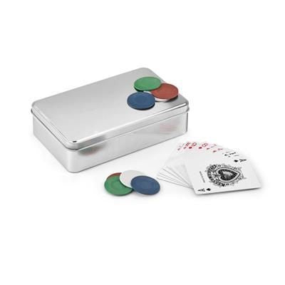 Branded Promotional POKER GAME Poker Game Set From Concept Incentives.