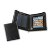 Branded Promotional DELUXE ZIP IPAD CASE in Black Belluno PU Leather iPad From Concept Incentives.