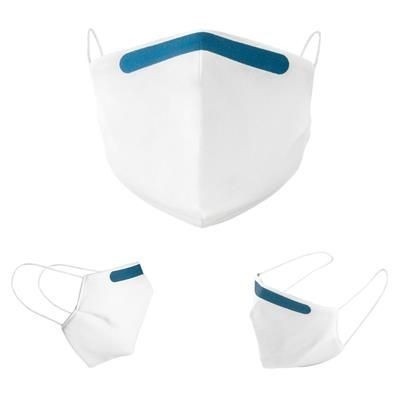Branded Promotional 100% COTTON REUSABLE MASK with Antibacterial Treatment Face Mask From Concept Incentives.