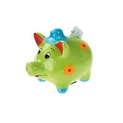 Branded Promotional PIGGY SHAPE COIN BANK Money Box From Concept Incentives.