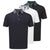 Branded Promotional FOOTJOY STRECTCH PIQUE with Woven Button Downcollar Polo Shirt From Concept Incentives.