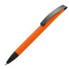 Branded Promotional BRESCIA BALL PEN in Orange Pen From Concept Incentives.