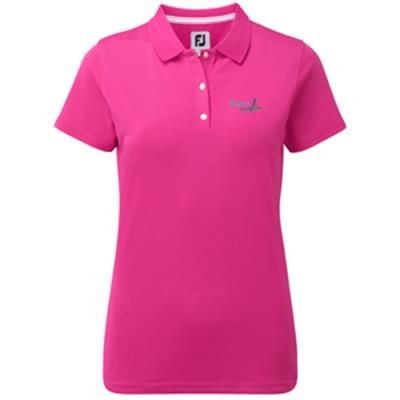 Branded Promotional FOOTJOY LADIES SHORT SLEEVE PIQUE SHIRT Polo Shirt From Concept Incentives.