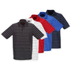 Branded Promotional GREG NORMAN CORE FINE STRIPE GOLF POLO SHIRT Polo Shirt From Concept Incentives.