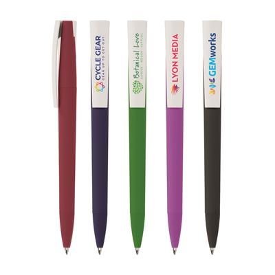 Branded Promotional JUPITER SOFTY PEN Pen From Concept Incentives.