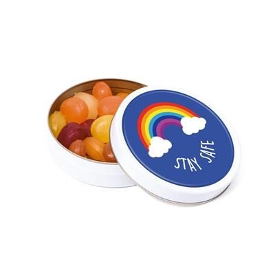 Branded Promotional SMALL TRAVEL SWEETS TIN Sweets From Concept Incentives.
