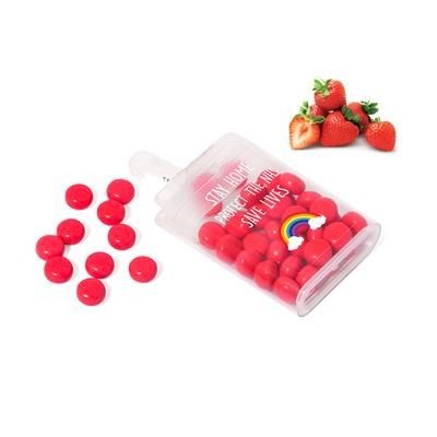 Branded Promotional RAINBOW STRAWBERRY SWEETS Sweets From Concept Incentives.