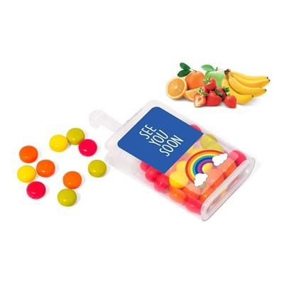 Branded Promotional RAINBOW TUTTI FRUTTI SWEETS Sweets From Concept Incentives.