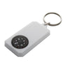 Branded Promotional MAGELLAN PLASTIC KEYRING with Compass & Metal Ring Keyring From Concept Incentives.