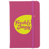 Branded Promotional ABBEY MINI NOTE BOOK in Pink Jotter From Concept Incentives.