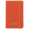 Branded Promotional ABBEY MINI NOTE BOOK in Orange Jotter From Concept Incentives.