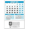 Branded Promotional BOLD FIGURE BACK BOARD CALENDAR Calendar From Concept Incentives.