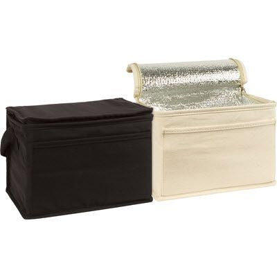 Branded Promotional MARDEN 6 CAN COTTON COOL BAG Bag From Concept Incentives.