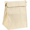 Branded Promotional MARDEN COTTON LUNCH COOLER in Natural Cool Bag From Concept Incentives.