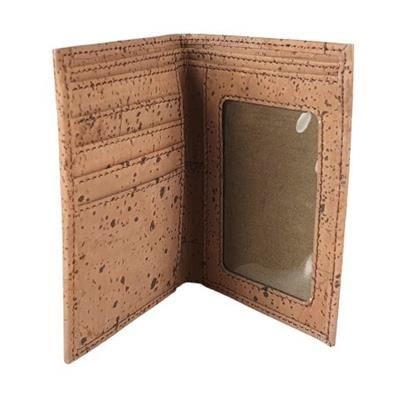 Branded Promotional CORK CARD WALLET Credit Card Holder From Concept Incentives.