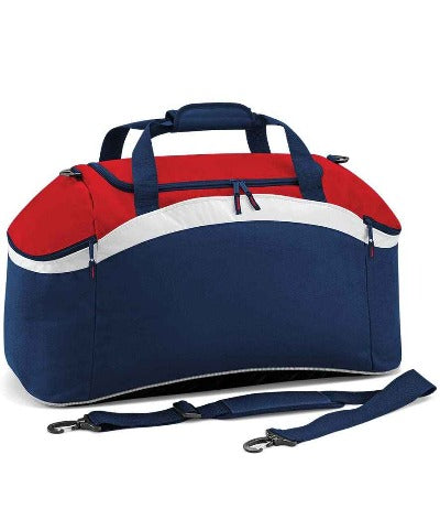 Branded Promotional TEAMWEAR HOLDALL in Blue and Black Bag From Concept Incentives.
