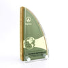 Branded Promotional SHAPE BAMBOO AWARD Award From Concept Incentives.