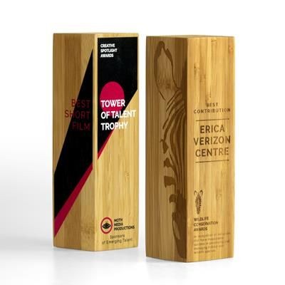 Branded Promotional BAMBOO COLUMN AWARD Award From Concept Incentives.