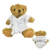 Branded Promotional TEDDY BEAR with Robe Soft Toy From Concept Incentives.