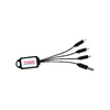 Branded Promotional POWERLINK MULTI CABLE in Black from Concept Incentives