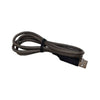 Branded Promotional REACTIVE CHARGER CABLE in Black Cable From Concept Incentives.