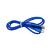 Branded Promotional REACTIVE CHARGER CABLE in Blue Cable From Concept Incentives.