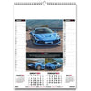 Branded Promotional SUPERCARS MEMO WALL CALENDAR Calendar From Concept Incentives.