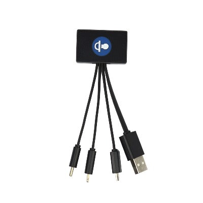 Branded Promotional RPET 3-IN-1 CABLE Cable From Concept Incentives.