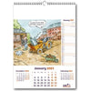 Branded Promotional BIZARRE WORLD OF WORK WALL CALENDAR Calendar From Concept Incentives.