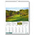 Branded Promotional ULTIMATE GOLF WALL CALENDAR Calendar From Concept Incentives.