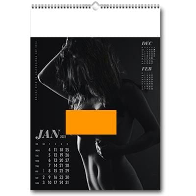 Branded Promotional NATURAL CONTRASTS WALL CALENDAR Calendar From Concept Incentives.