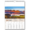 Branded Promotional SCENIC MEMO WALL CALENDAR Calendar From Concept Incentives.