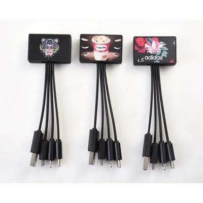 Branded Promotional RPET 3-IN-1 CABLE Cable From Concept Incentives.