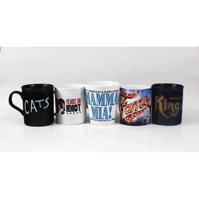Branded Promotional CERAMIC POTTERY PRINTED MUG Mug From Concept Incentives.