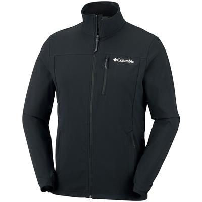 Branded Promotional COLUMBIA MENS HEATHER CANYON SOFTSHELL JACKET Jacket From Concept Incentives.